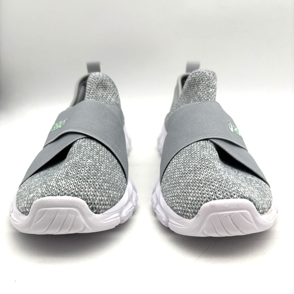 NEW Asics Quantum Lyte Piedmont Gray Slip On Lightweight Sneakers Size 7 - Picture 6 of 14